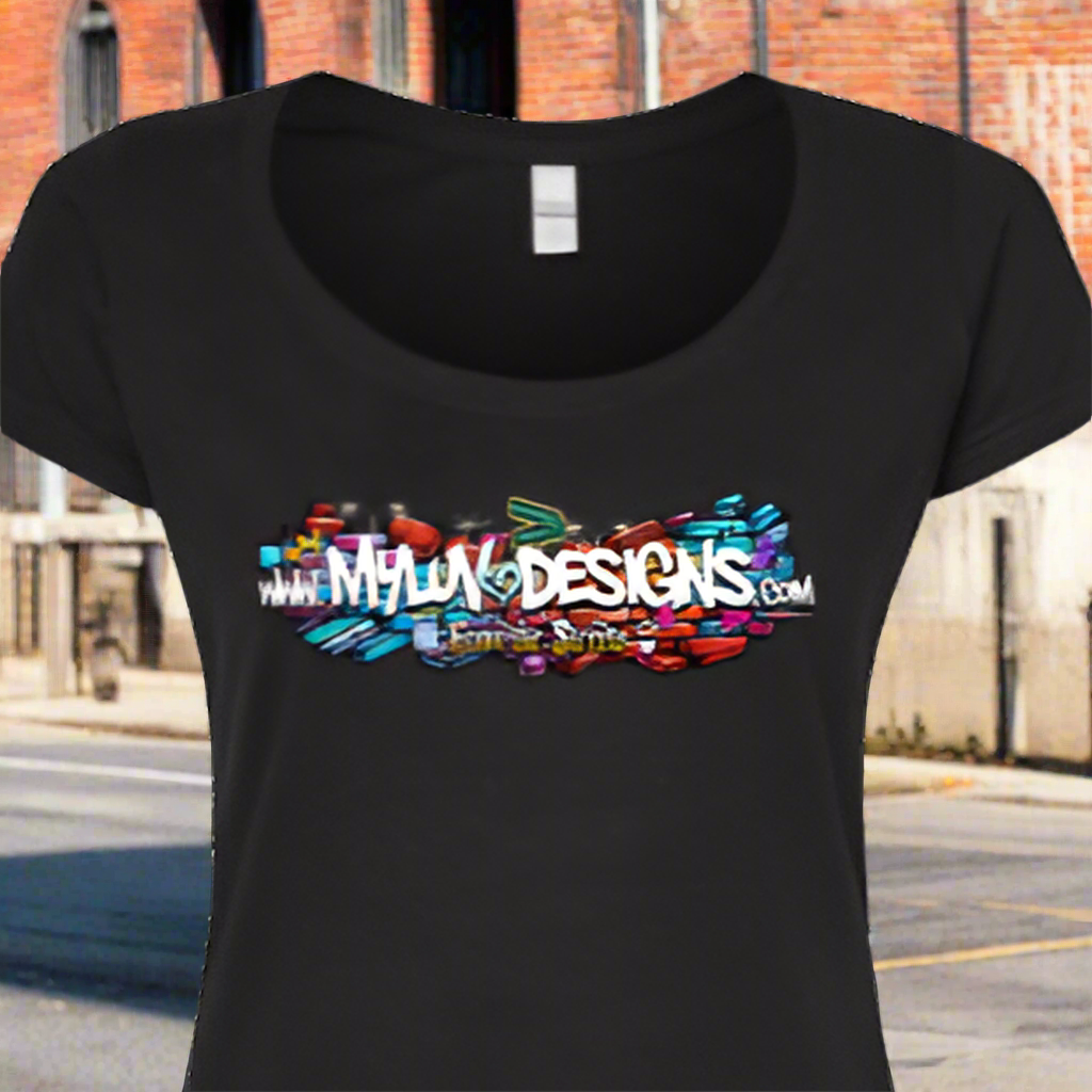 "From the Streets" Womens Scoop Tee