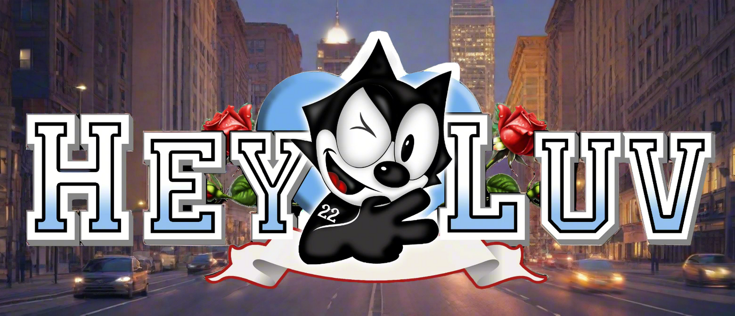 "Hey Luv" Womens Scoop Tee