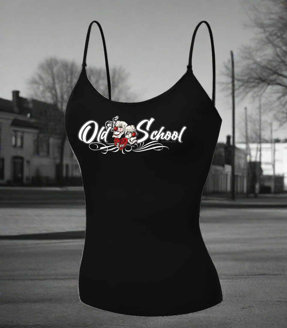 "Old School Luv" Ladies Cami w/Adjustable Straps