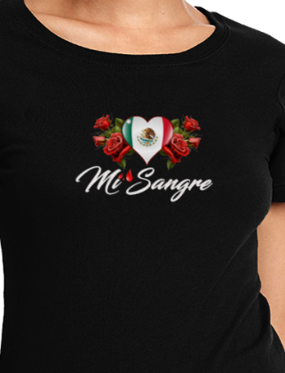 "Mi Sangre" Womens Scoop Tee