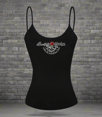 "Beautifully Broken" Ladies Cami w/Adjustable Straps