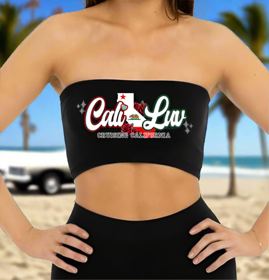 "CaliLuv" Ladies Seamless Tube Top