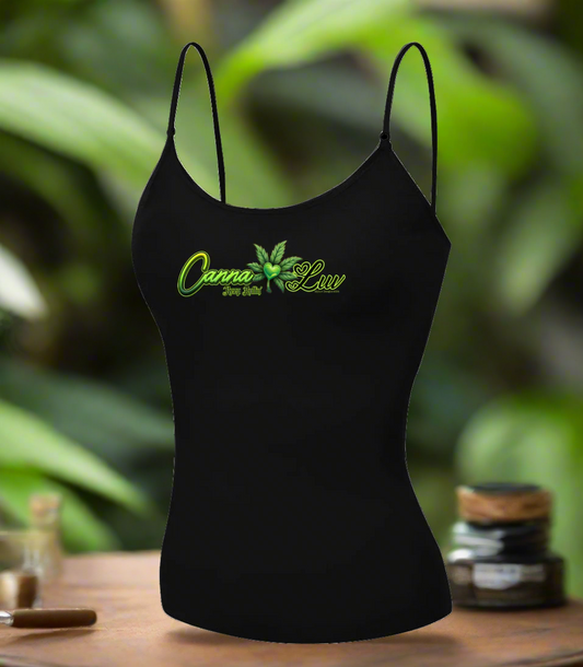 "CannaLuv" Ladies Cami w/Adjustable Straps