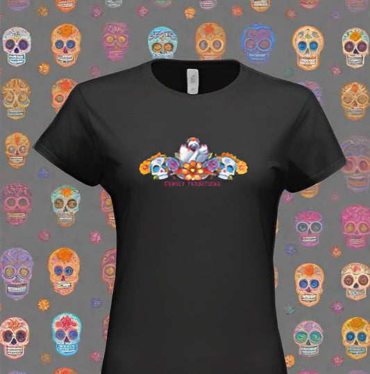 "Family Traditions" Womens Scoop Tee