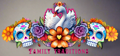 "Family Traditions" Womens Scoop Tee