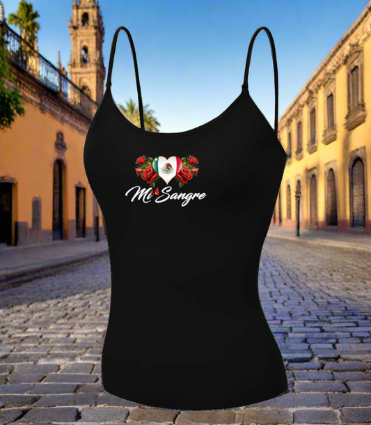 "Mi Sangre" Ladies Cami w/Adjustable Straps