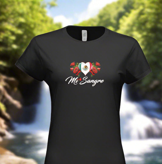 "Mi Sangre" Womens Scoop Tee