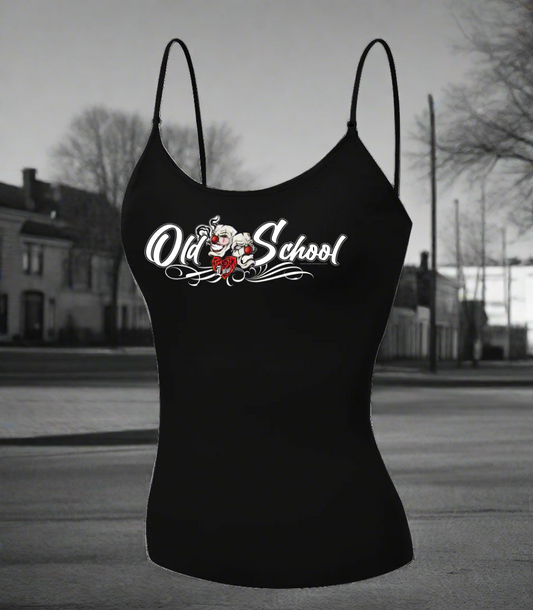 "Old School Luv" Ladies Cami w/Adjustable Straps