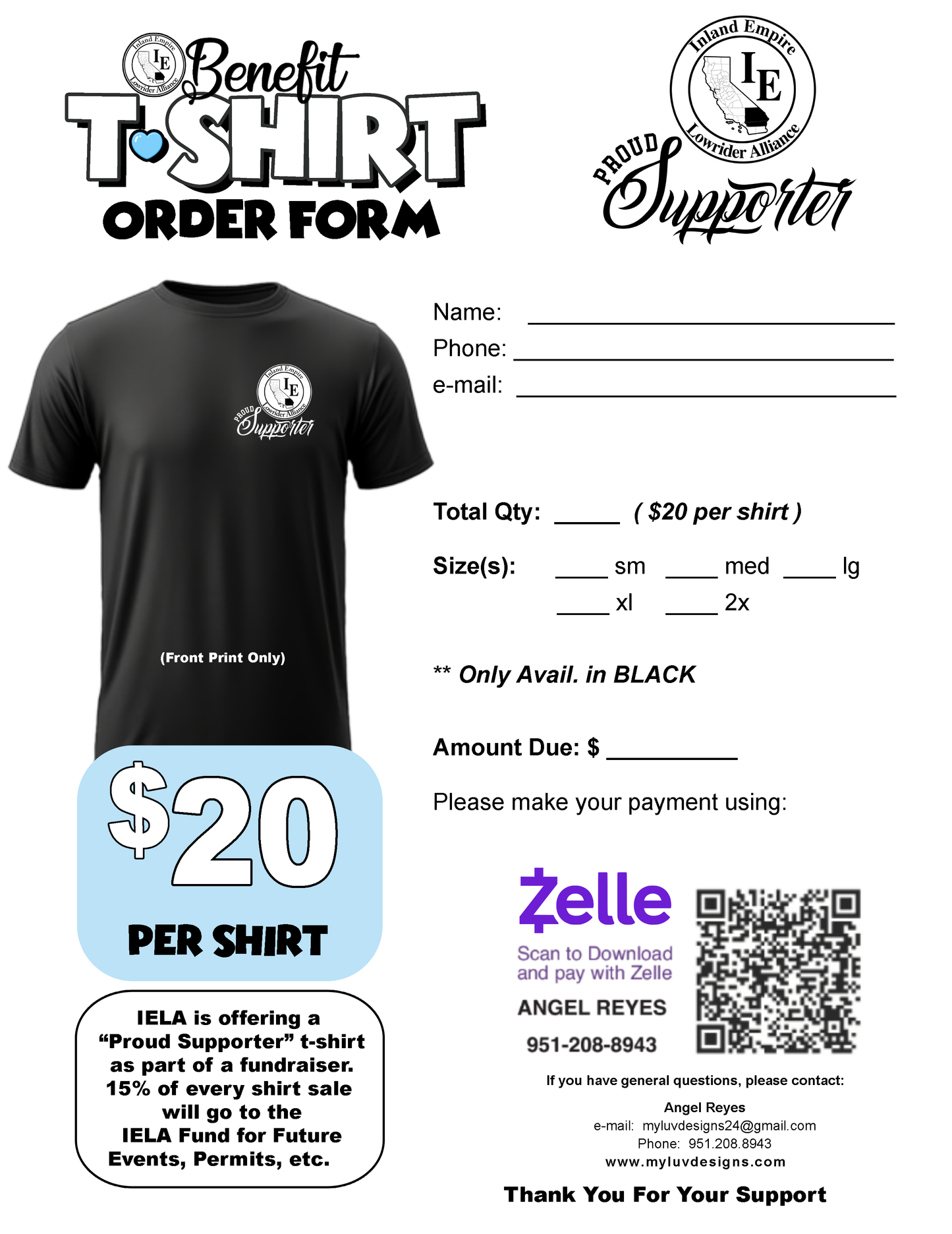 "IELA Supporter T" Unisex T-Shirt